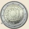 Szlovénia emlék 2 euro 2015 '' 30 éves az Európa zászló '' UNC 